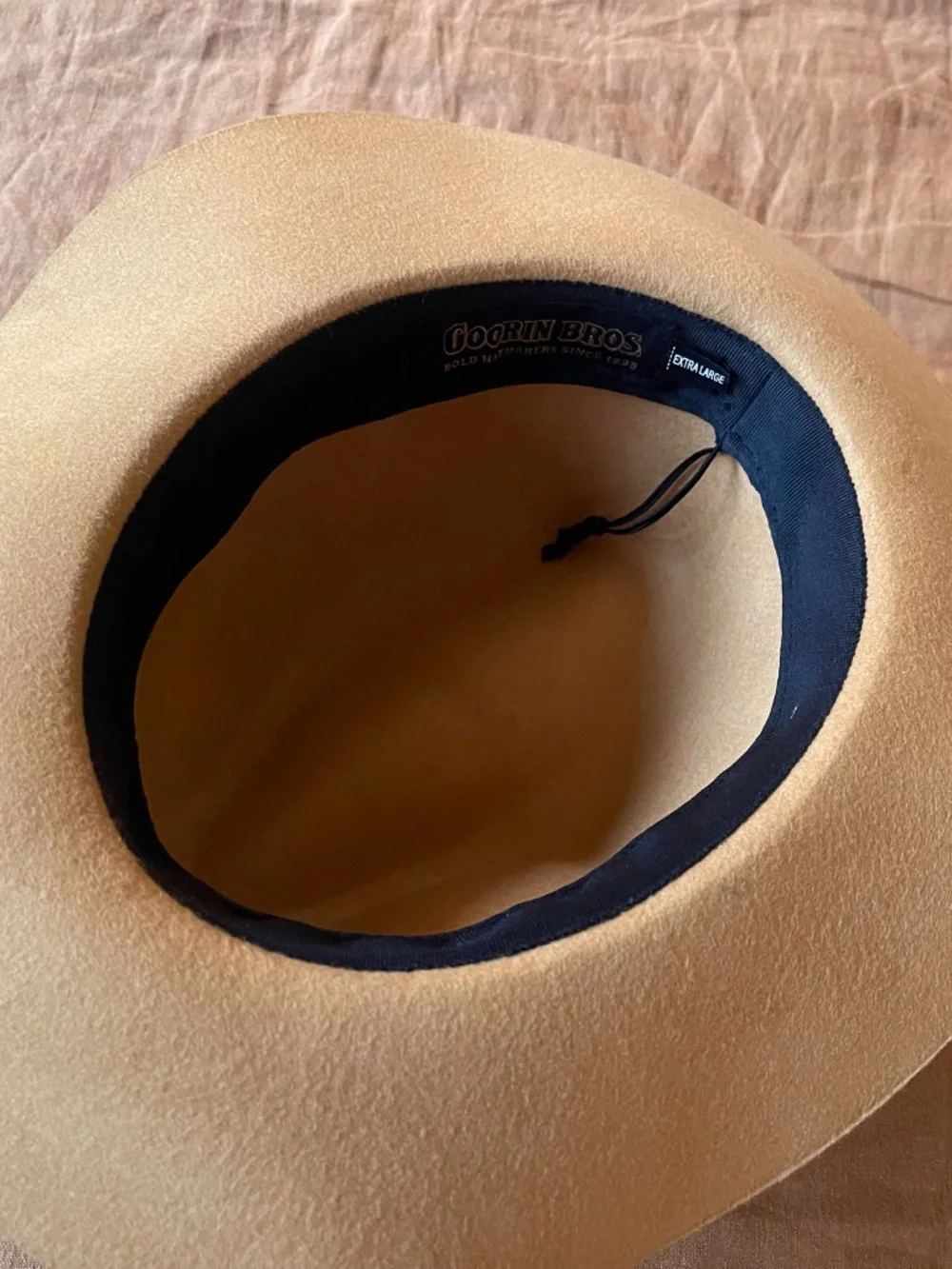 Goorin Bros Felt Fedora w leather band
